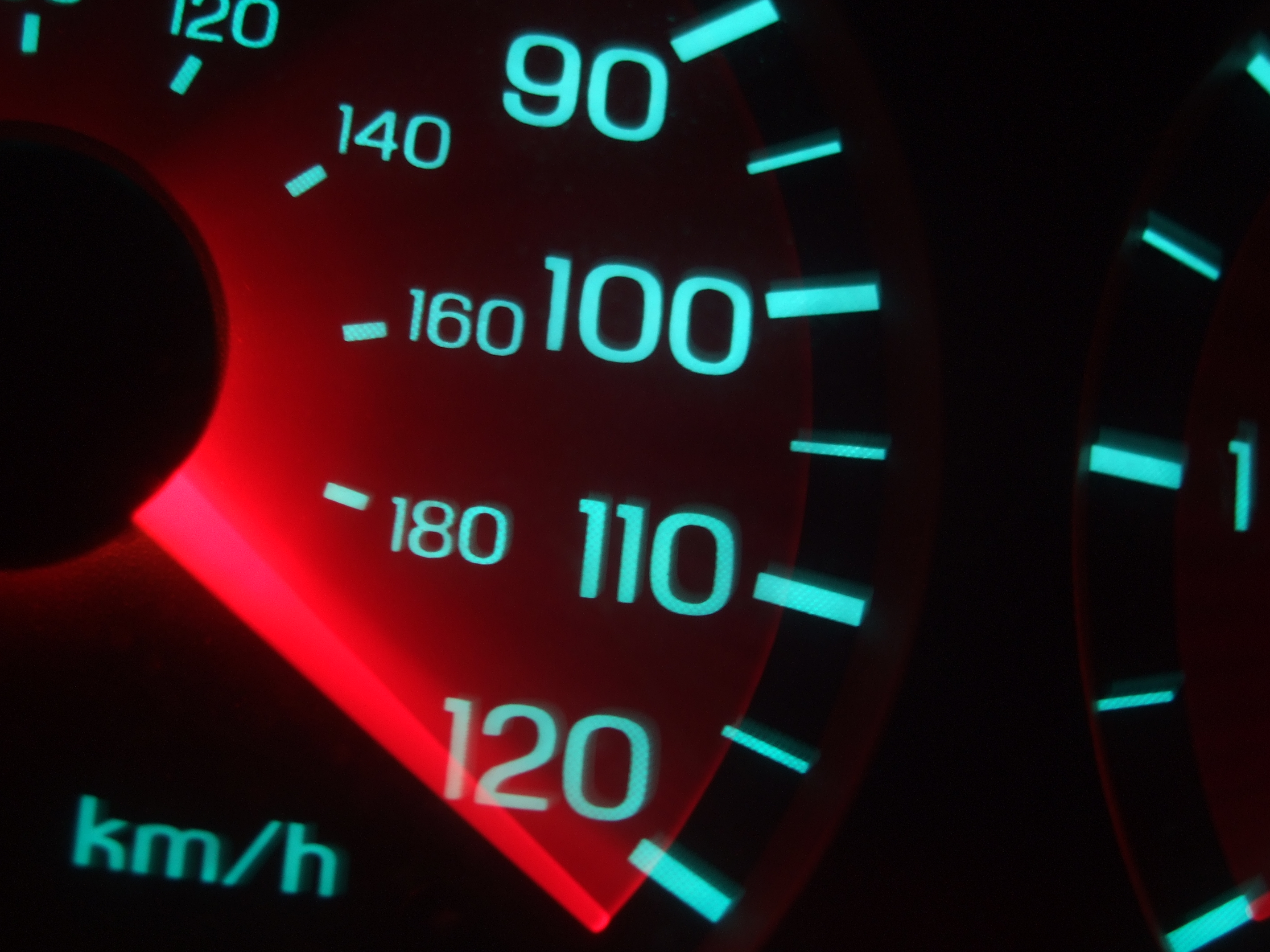 Speedometer dial