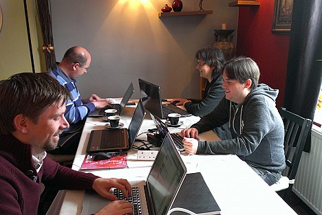 Working at a Horsham Coworking day